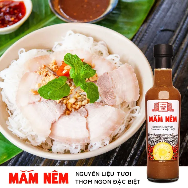 Combo 4 Chai Nước Mắm Pha Sẵn (Mắm Nêm, Nước Mắm Chua Ngọt, Nước Mắm Gừng, Nước Mắm ) 300g