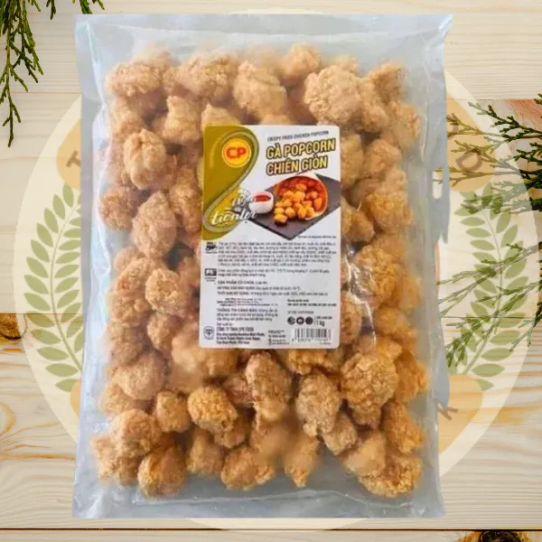 Gà POPCORN Chiên Giòn CP Hàng Loại 1 Gói 1kg