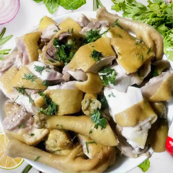 Gà Thả Vườn Nguyên Con Có Đầu Có Chân Không Lòng