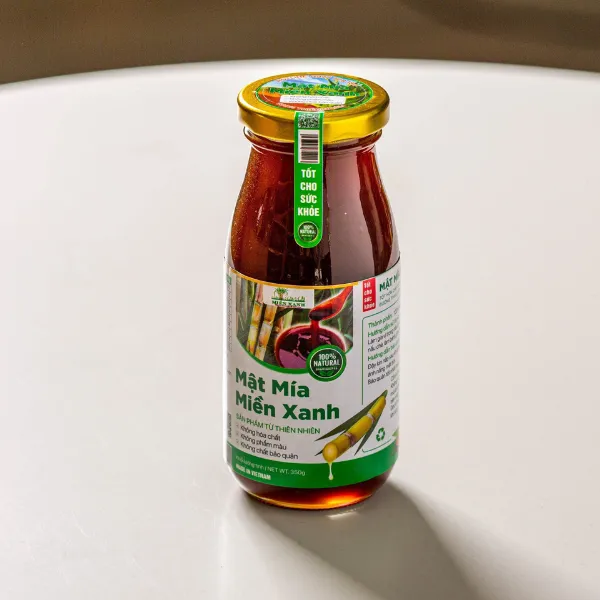 Mật Mía  Quảng Ngãi Chai Thủy Tinh 350g