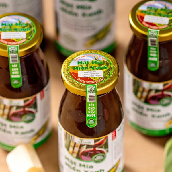 Mật Mía  Quảng Ngãi Chai Thủy Tinh 350g