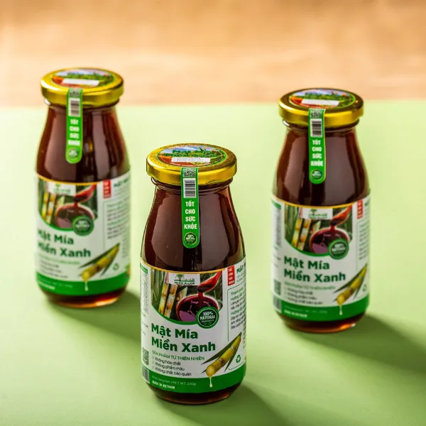 Mật Mía  Quảng Ngãi Chai Thủy Tinh 350g