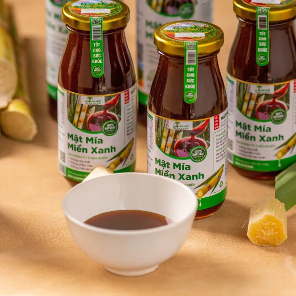Mật Mía  Quảng Ngãi Chai Thủy Tinh 350g