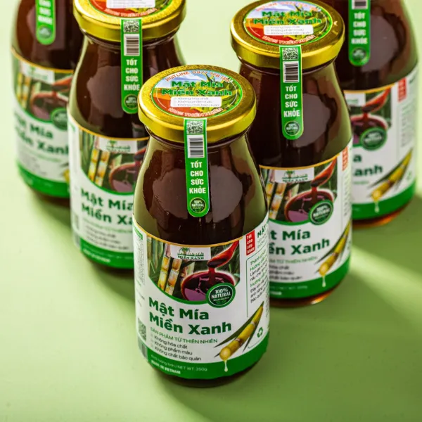 Mật Mía  Quảng Ngãi Chai Thủy Tinh 350g