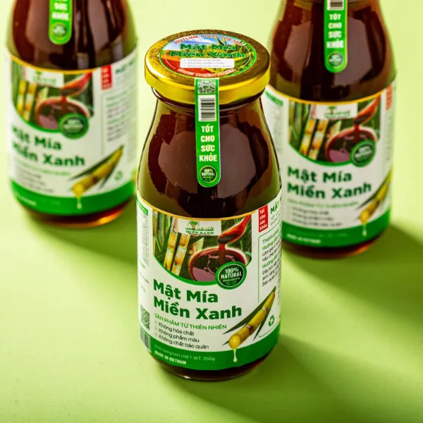 Mật Mía  Quảng Ngãi Chai Thủy Tinh 350g