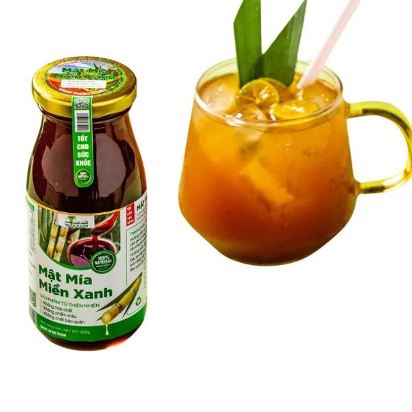 Mật Mía  Quảng Ngãi Chai Thủy Tinh 350g