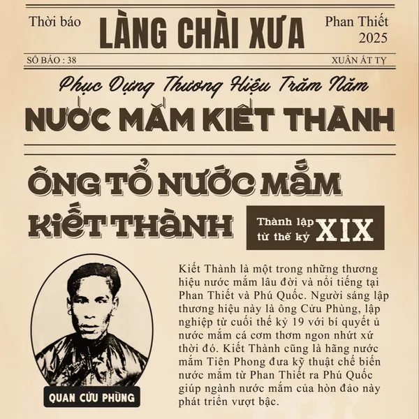 Nước mắm Kiết Thành Thơm Ngon Nhứt Xứ 500ml Cốt Nhỉ 40 Độ Đam Nguyên Chất