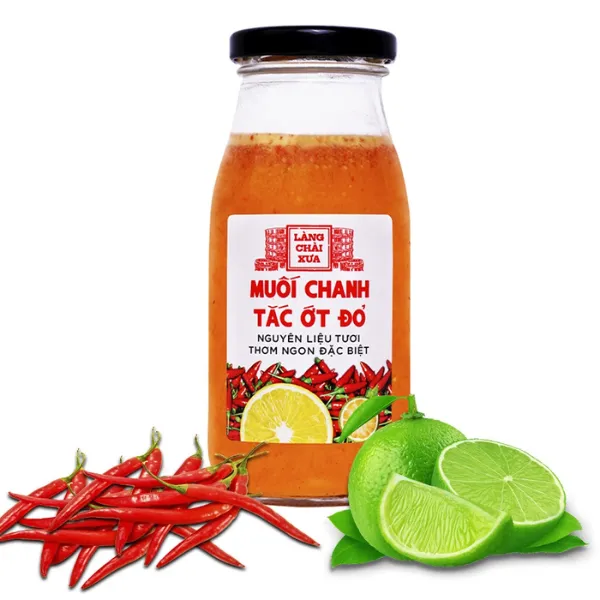 Muối Ớt Đỏ Chanh Tắc Cao Cấp Làng Chài Xưa