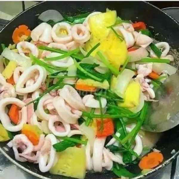 Mực Vòng Túi 1kg Net 6