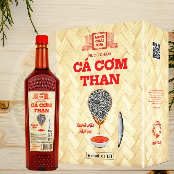 Nước Chấm Cá Cơm Than 1 Lít