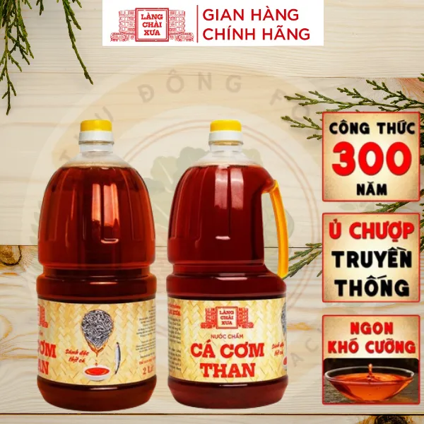 Nước Chấm Cá Cơm Than 2 Lít