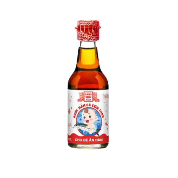 Nước Mắm Cá Cơm Than Cho Bé Ăn Dặm 6 Tháng Tuổi