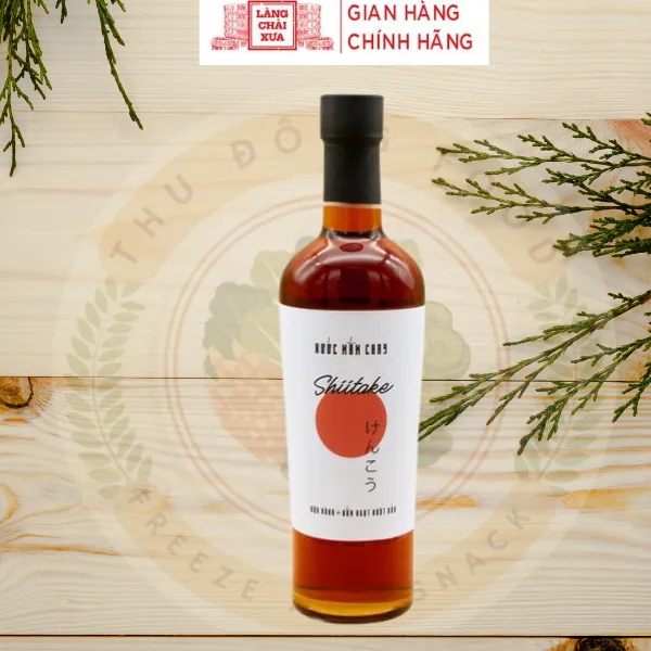 Nước Mắm Chay Cao Cấp Shitake 500ml