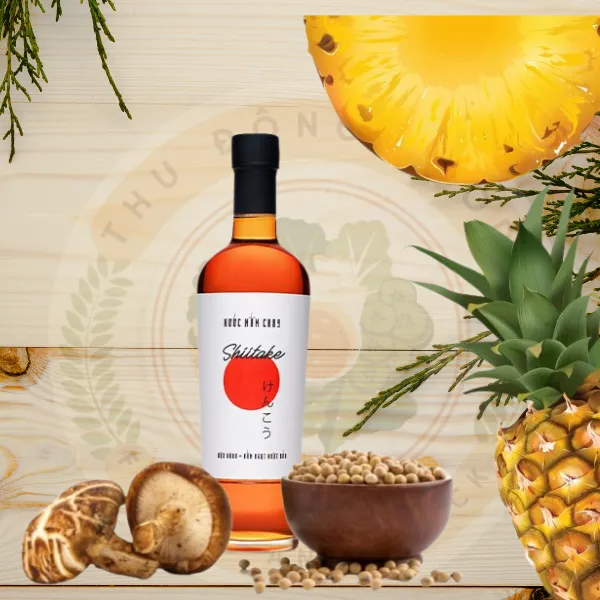 Nước Mắm Chay Cao Cấp Shitake 500ml