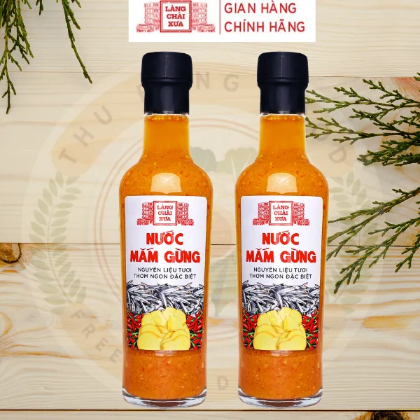 Nước Mắm Gừng Tỏi Ớt 300g Làng Chài Xưa