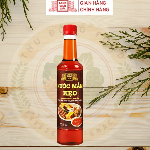 Nước Mắm Kẹo Chanh Đường Pha Sẵn 525ml Làng Chài Xưa
