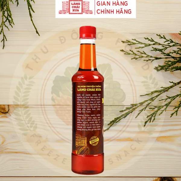 Nước Mắm Kẹo Chanh Đường Pha Sẵn 525ml Làng Chài Xưa