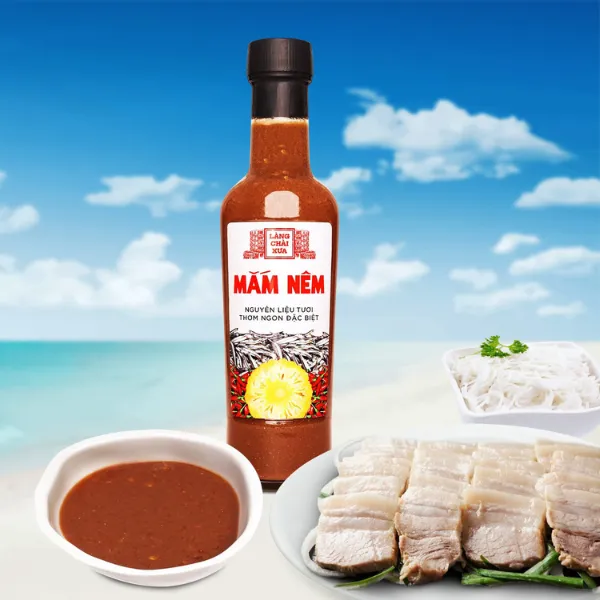 Combo 4 Chai Nước Mắm Nêm Pha Sẵn Cao Cấp 300G- Làng Chài Xưa
