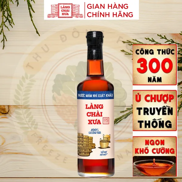 Nước Mắm Nhỉ Xuất Khẩu Nhãn Xanh 500ml