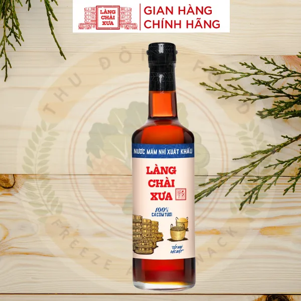 [COMBO 3 Chai 3 Vị] Nước Mắm Nhi Nhãn Xanh Xuất Khẩu Nhãn, Đỏ Đậm Đà, Nhãn Vàng Sánh Đặc 500ml