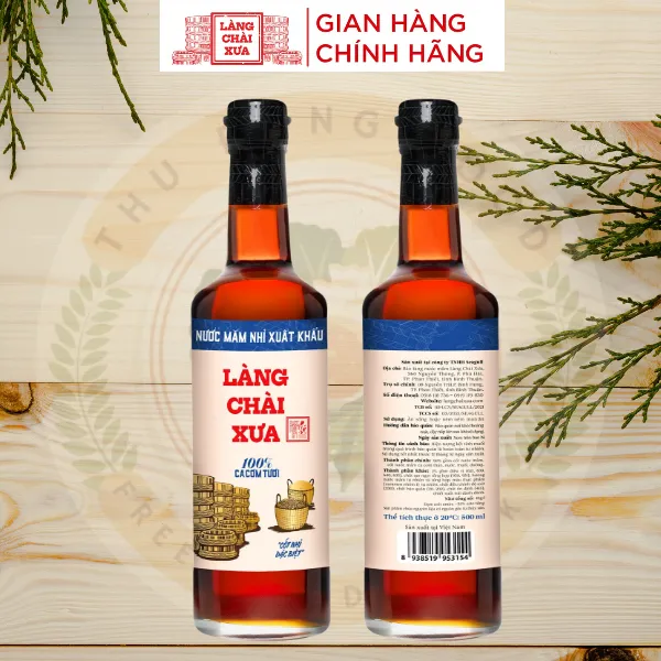 Nước Mắm Nhỉ Xuất Khẩu Nhãn Xanh 500ml