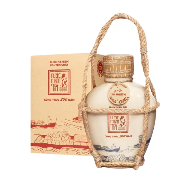 Nước Mắm Tĩn Nhãn Xưa 41 Độ Đạm 500ml