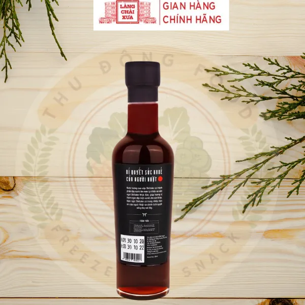Nước Tương Cao Cấp Shiitake Chai Thủy Tinh 250ml