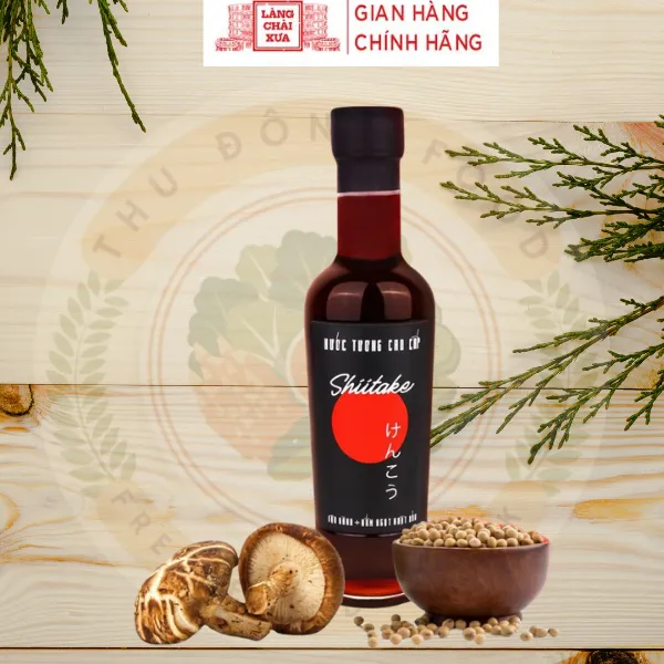Nước Tương Cao Cấp Shiitake Chai Thủy Tinh 250ml