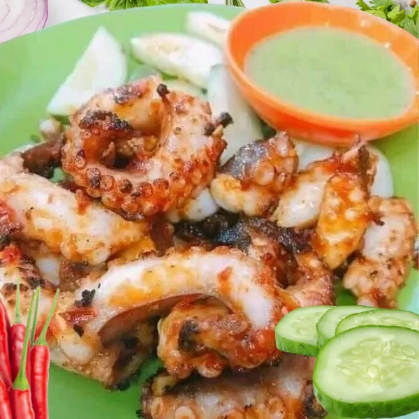 Râu Bạch Tuột  Nhật Giòn Dai 1KG Net 6