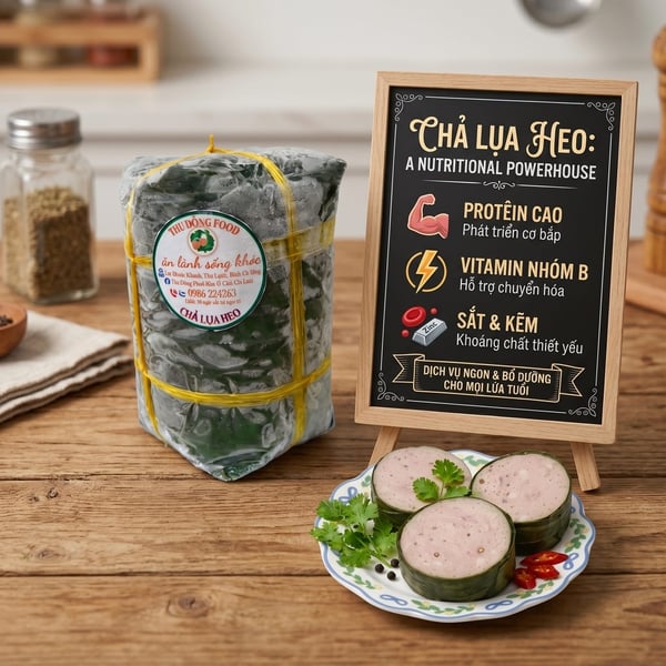 Chả Lụa Heo Quảng Ngãi 1kg
