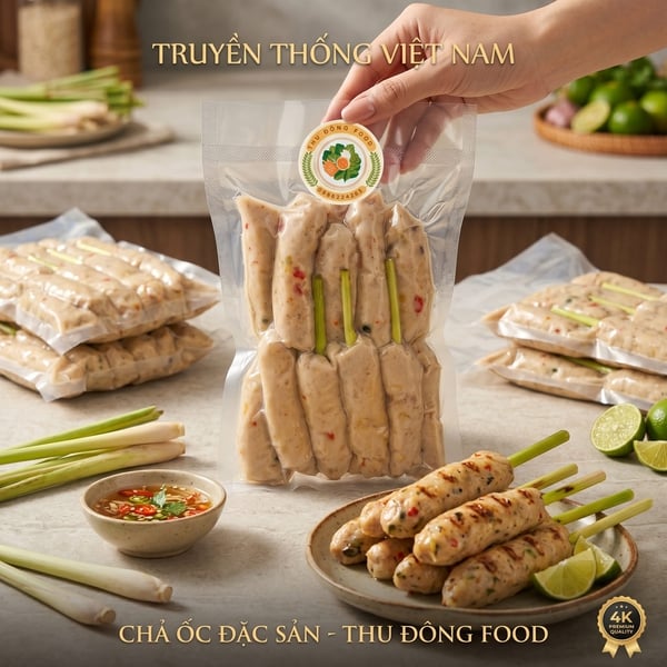 Chả Que Sả 1kg 2 Túi