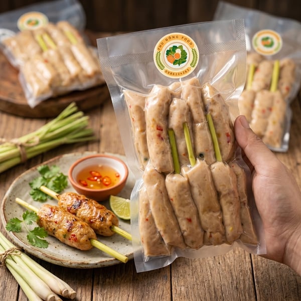 Chả Que Sả 1kg 2 Túi