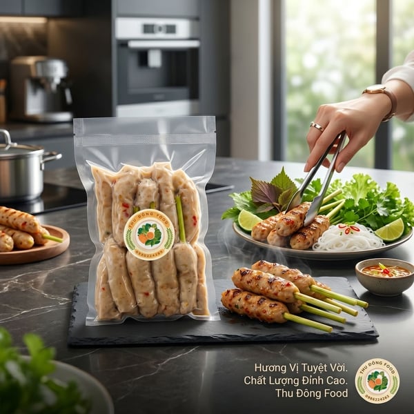 Chả Que Sả 1kg 2 Túi