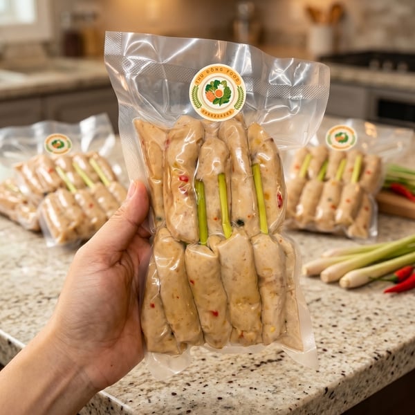 Chả Que Sả 1kg 2 Túi