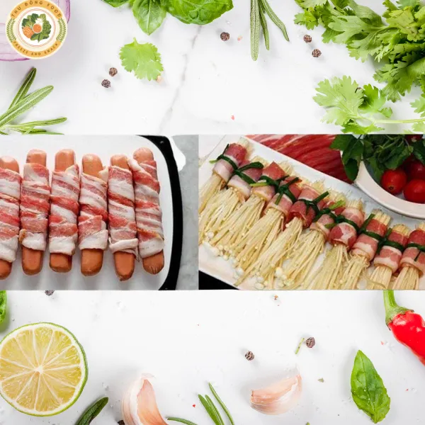Ba Rọi Heo Xông Khói Cắt Lát Khay 500g