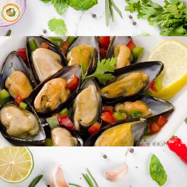 Vẹm Đen Nửa Vỏ New ZeaLan Bịch 1kg