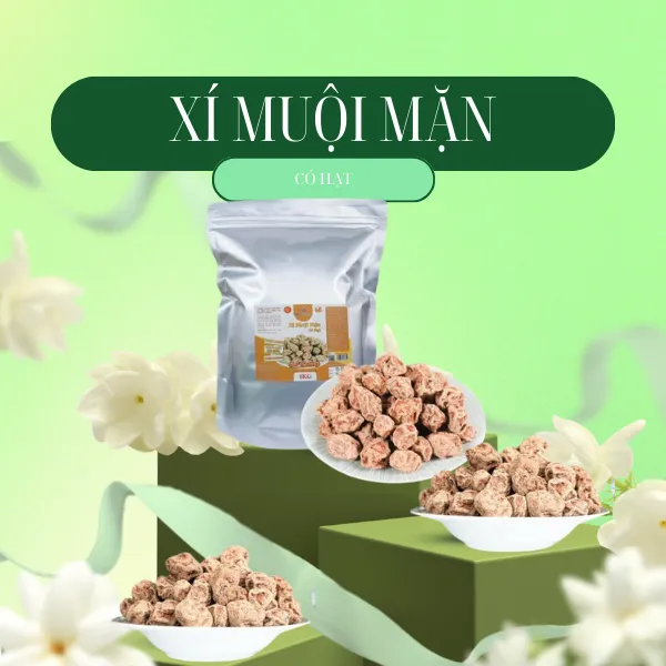 Xí Muôi Mặn Bịch 1Kg