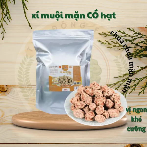 Xí Muôi Mặn Bịch 1Kg