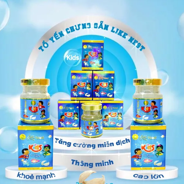 Yến Sào Trẻ Em Vị Vani Lốc 6 Hủ 35%
