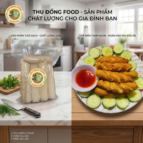Xúc Xích Nhà Làm Túi 500g