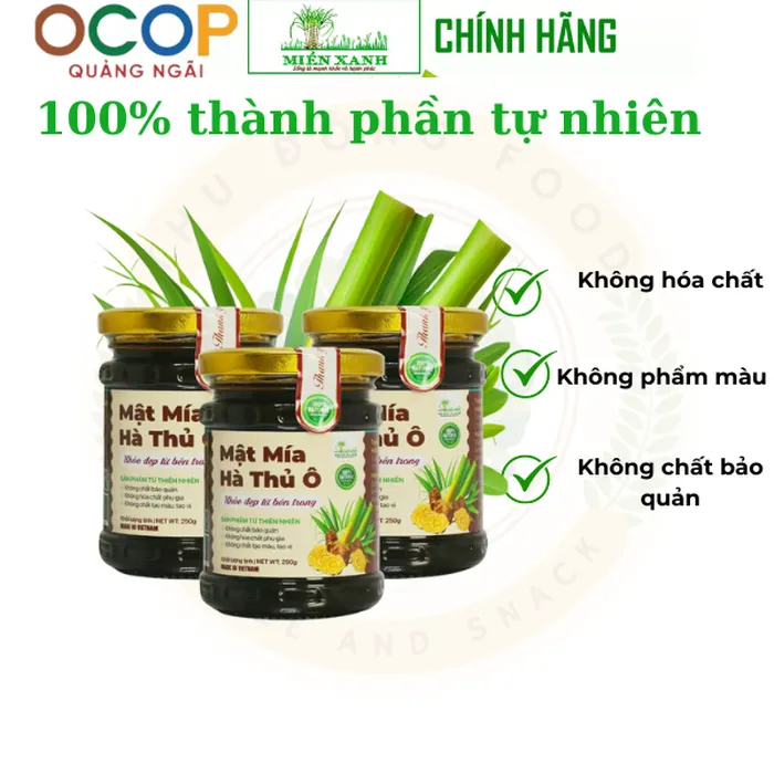 Cao Mật Mía Hà Thủ Ô Hũ 250g