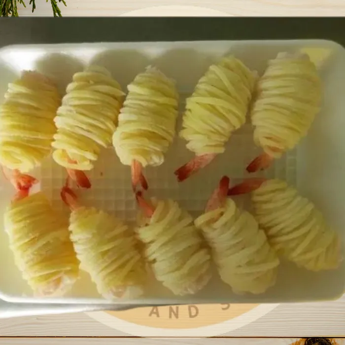 Tôm Cuộn Khoai Tây Khay 10 con