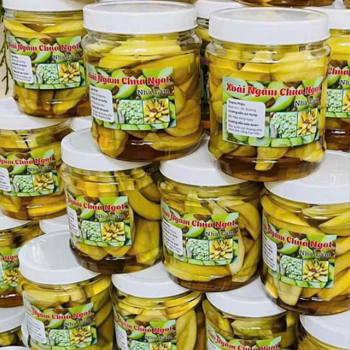 Xoài Ngâm Chua Ngọt Hủ 500gr
