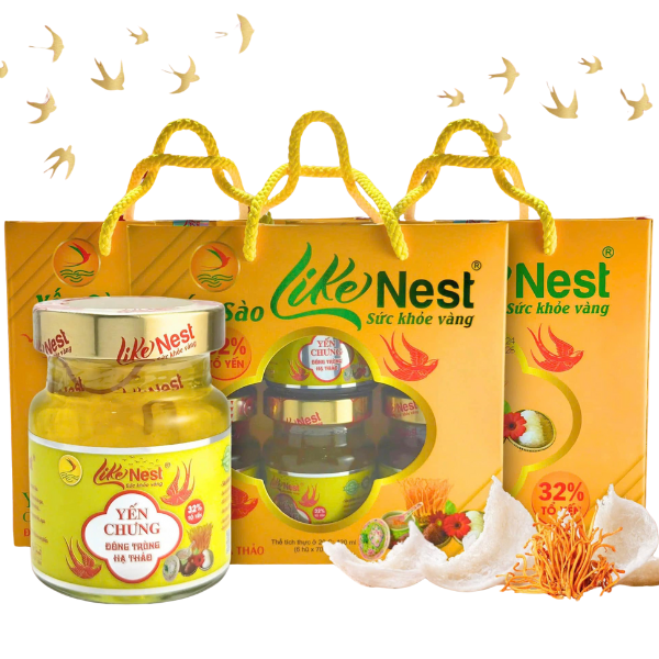 tổ yến chưng sẵn đông trùng hạ thảo tổ yến chưng sẵn đông trùng hạ thảo