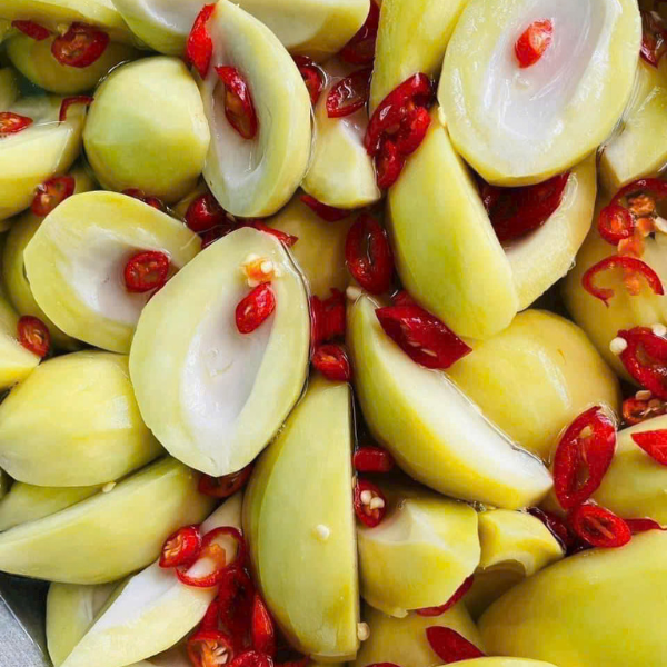 Xoài ngâm chua ngọt Xoài ngâm chua ngọt
