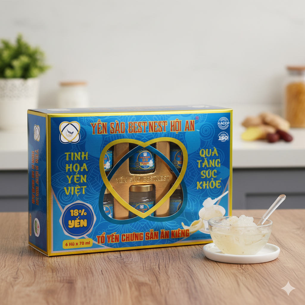 Tổ Yến Chưng Sẵn Ăn Kiêng 18% Tổ Yến Chưng Sẵn Ăn Kiêng 18%