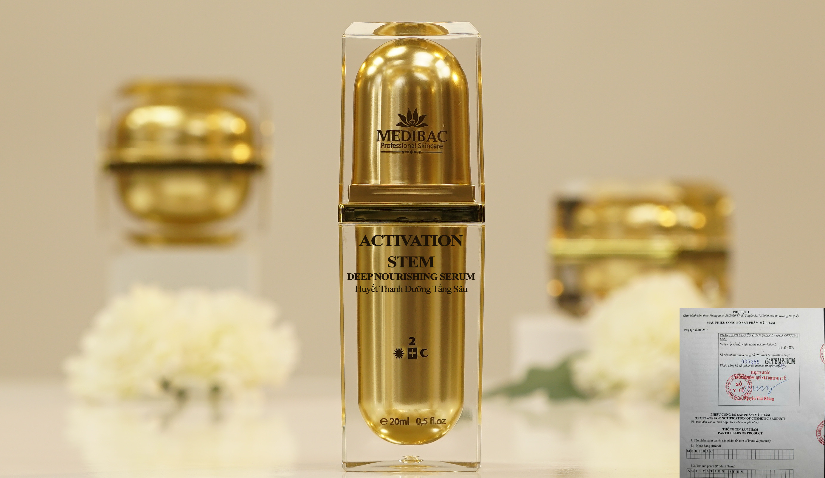 Activation Stem - Huyết Thanh Dưỡng Tầng Sâu. Activation Stem - Huyết Thanh Dưỡng Tầng Sâu.