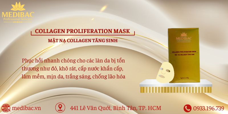 Mặt Nạ Collagen Tăng Sinh Mặt Nạ Collagen Tăng Sinh