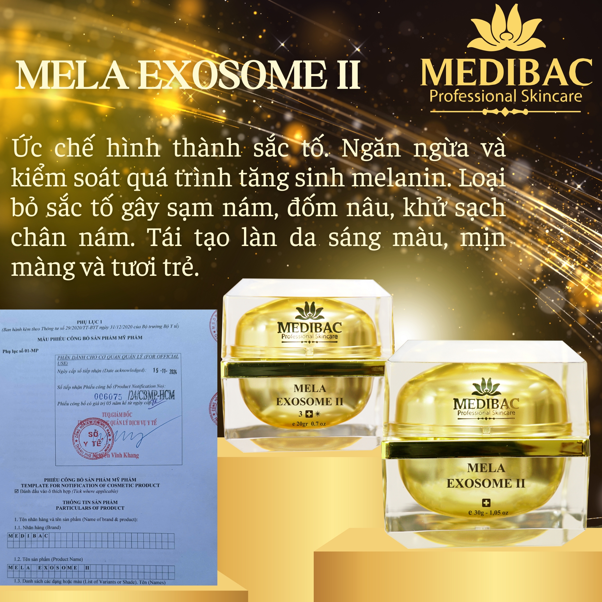 Kem trị nám tàn nhang Medibac Kem trị nám tàn nhang Medibac