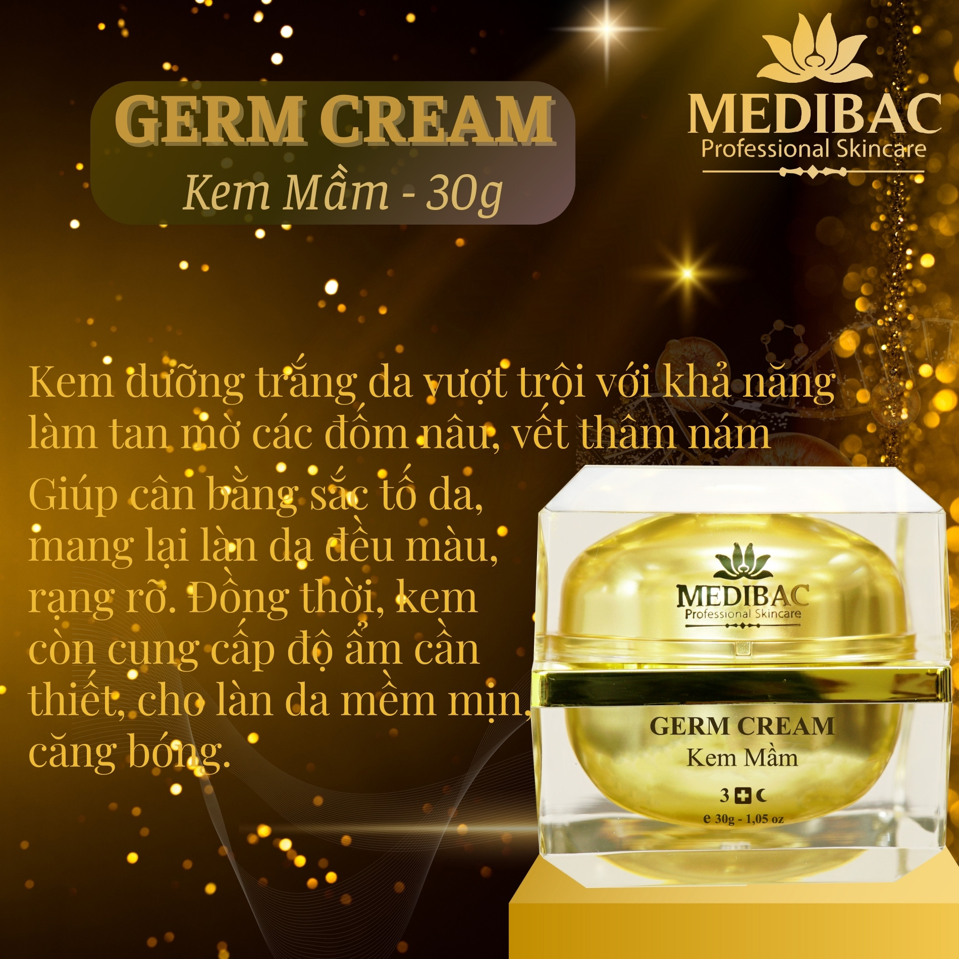 Kem Mầm MediBac - 30g Kem Mầm MediBac - 30g